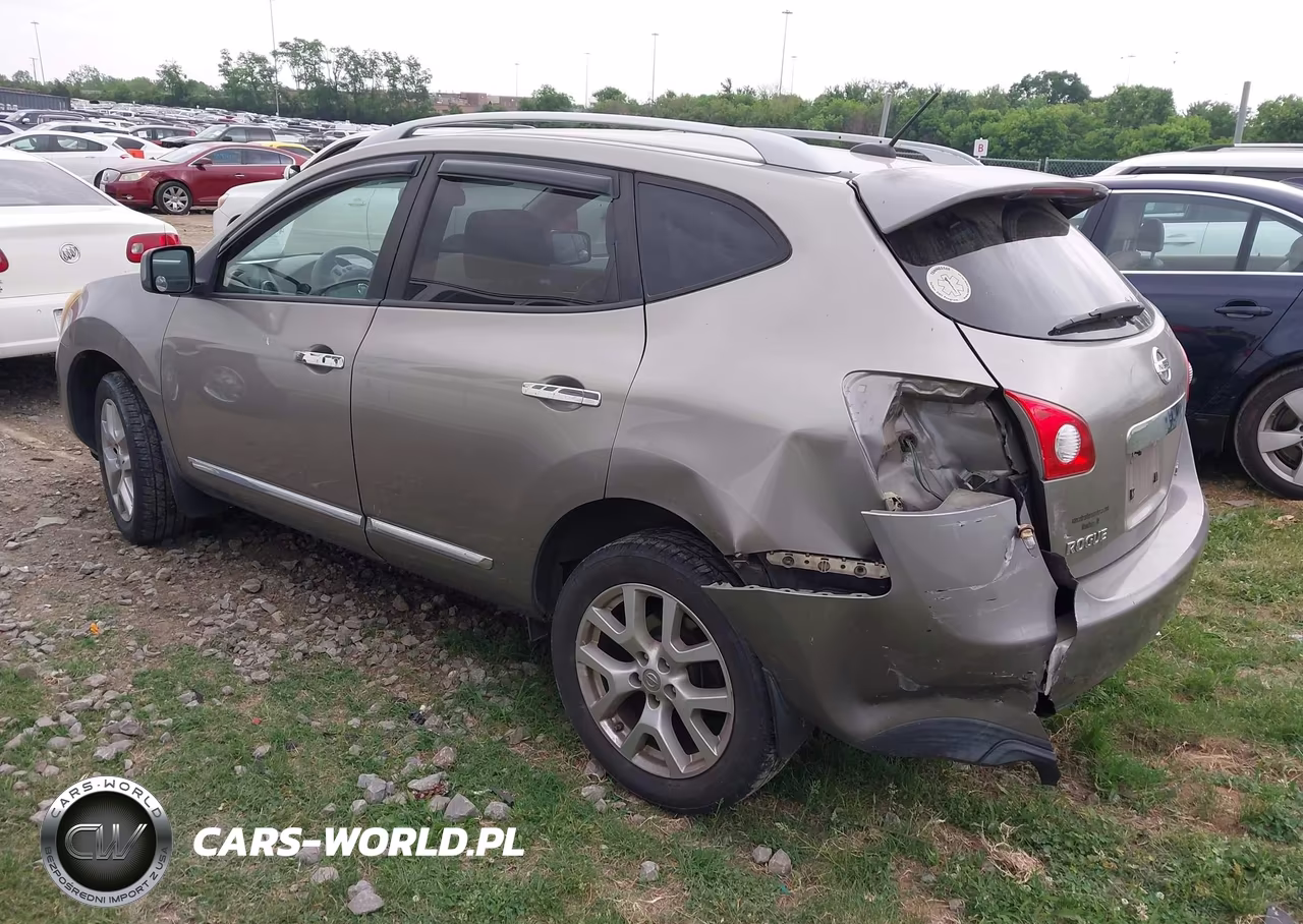 2011 Nissan Rogue Sv VIN:JN8AS5MV1BW256606 - 3