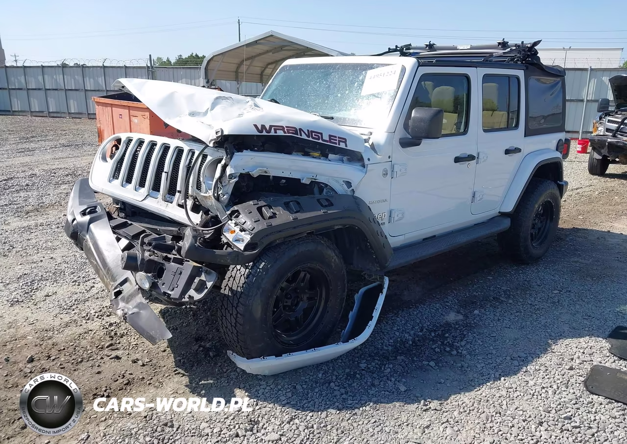 2022 Jeep Wrangler Unlimited Sahara 4X4 VIN:1C4HJXEM6NW135363 - 2
