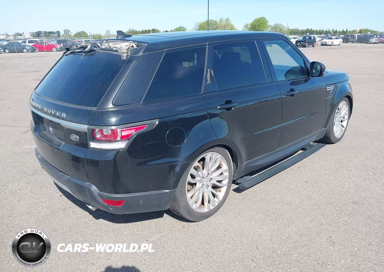 2016 Land Rover Range Rover Sport 3.0L V6 Turbocharged Diesel Hse Td6 VIN:SALWR2KF4GA549341 - 4