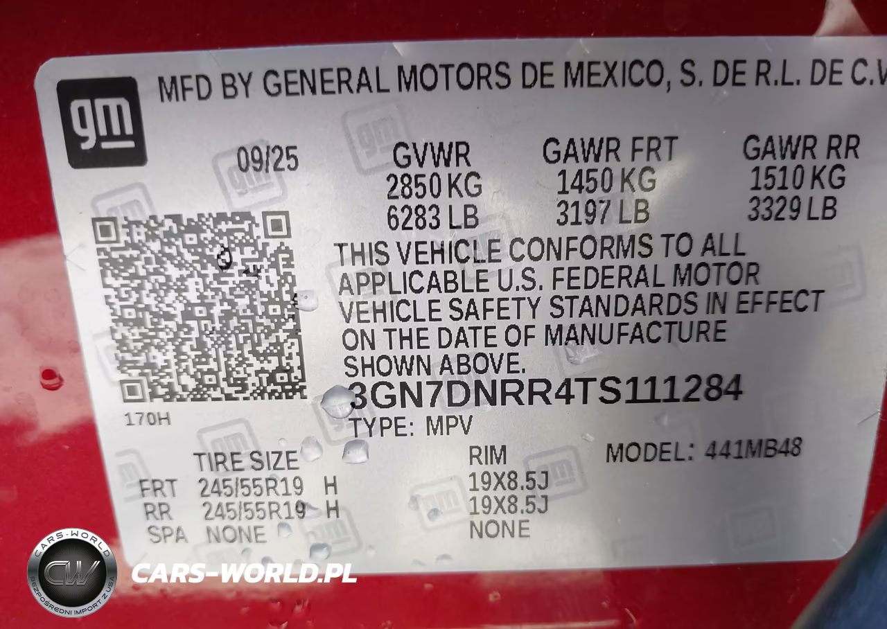 2026 Chevrolet Equinox Ev Lt 2, Fwd VIN:3GN7DNRR4TS111284 - 9