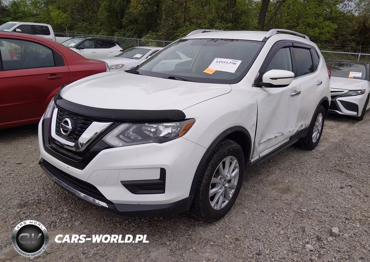2017 Nissan Rogue Sv VIN:KNMAT2MV1HP507070 - 2