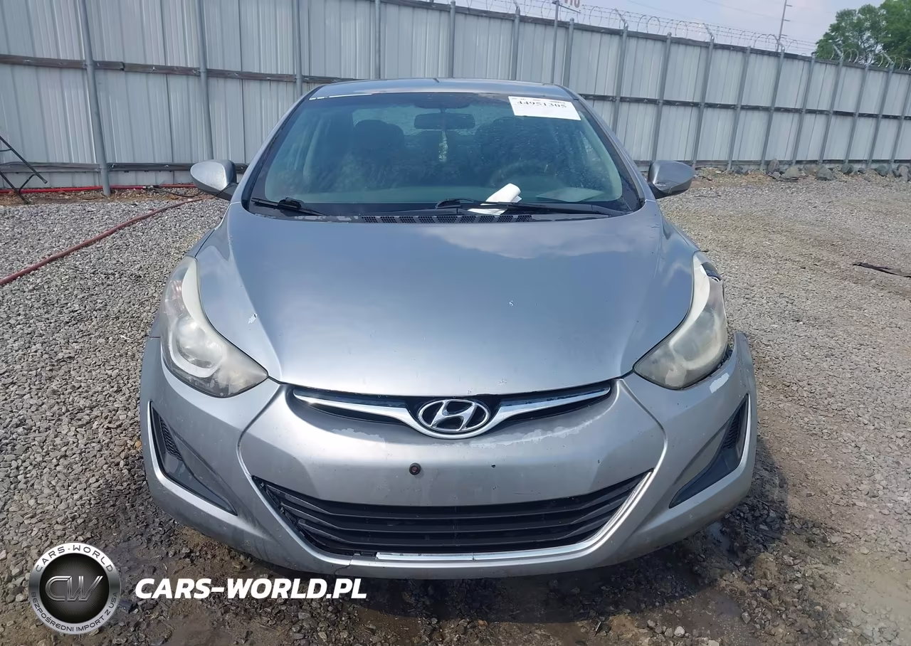 2015 Hyundai Elantra Se VIN:5NPDH4AE0FH569602 - 12