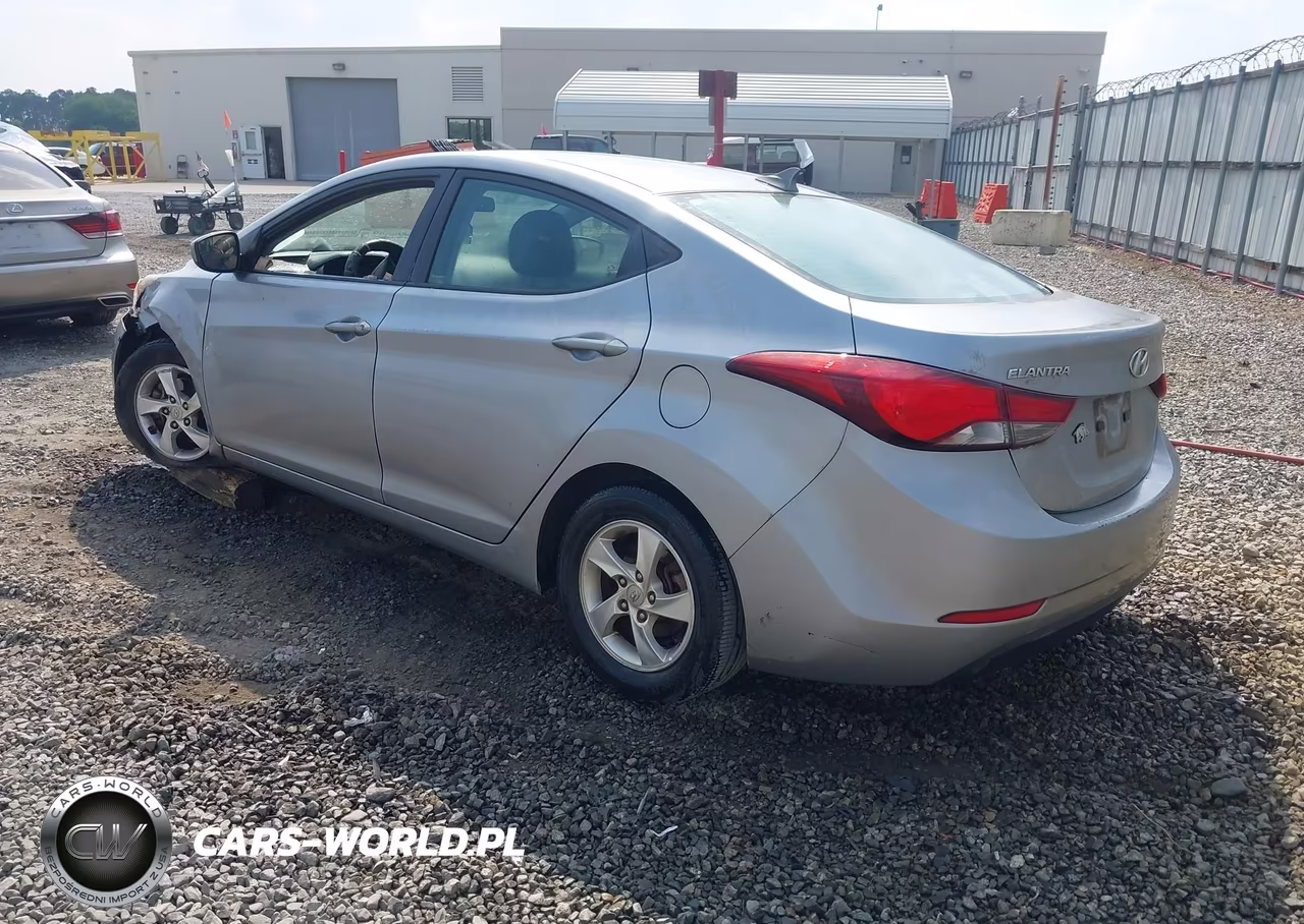 2015 Hyundai Elantra Se VIN:5NPDH4AE0FH569602 - 3