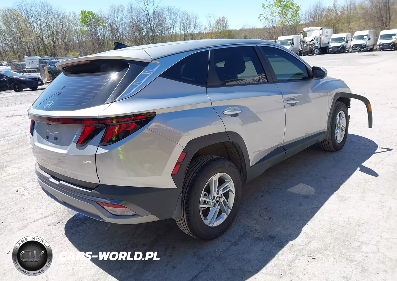 2025 Hyundai Tucson Se VIN:5NMJACDEXSH607230 - 4