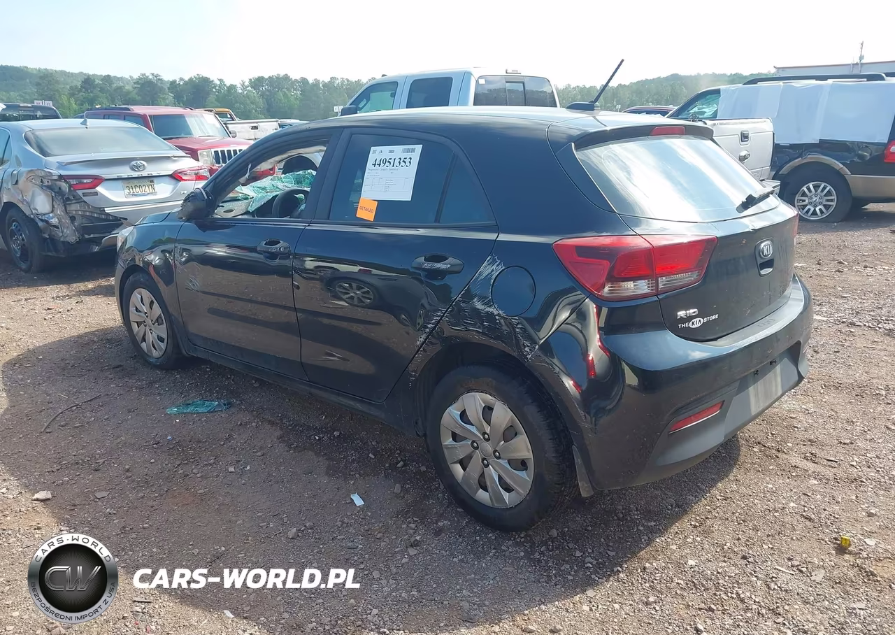 2018 Kia Rio Lx VIN:3KPA25AB1JE074404 - 3