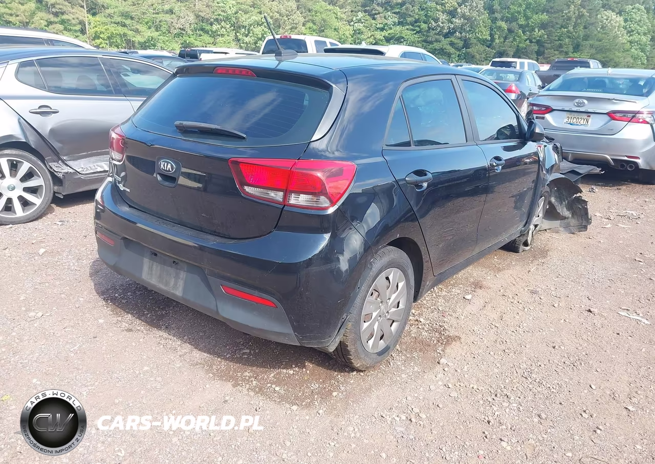 2018 Kia Rio Lx VIN:3KPA25AB1JE074404 - 4