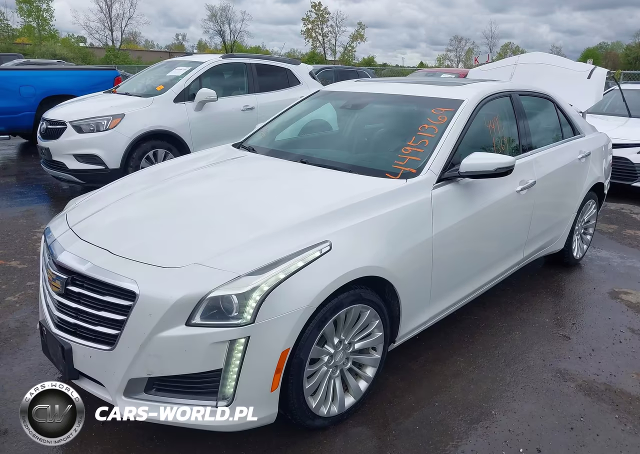 2015 Cadillac Cts Luxury VIN:1G6AX5SX9F0104375 - 2