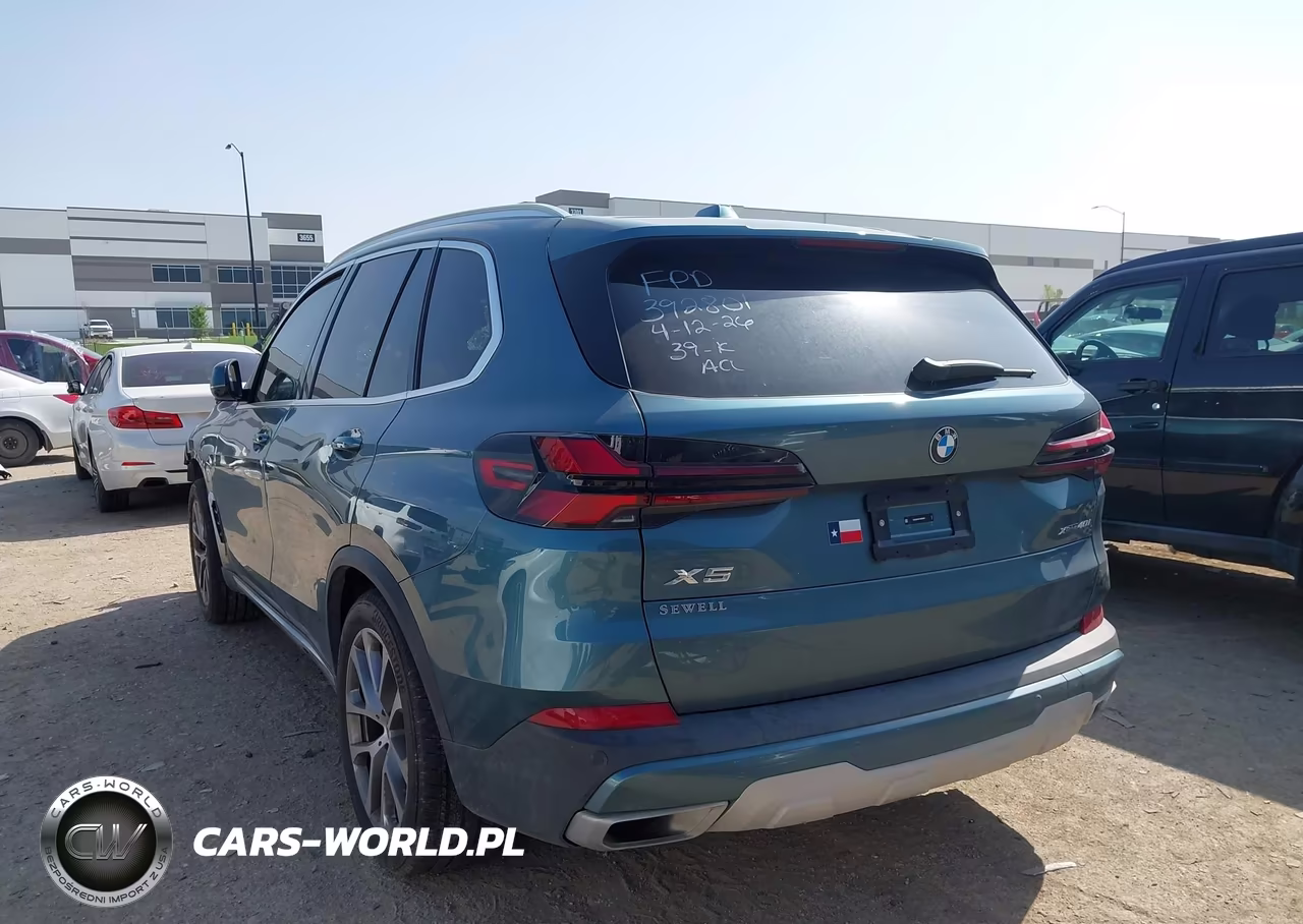 2026 BMW X5 xDrive40I VIN:5UX23EU01T9209043 - 3