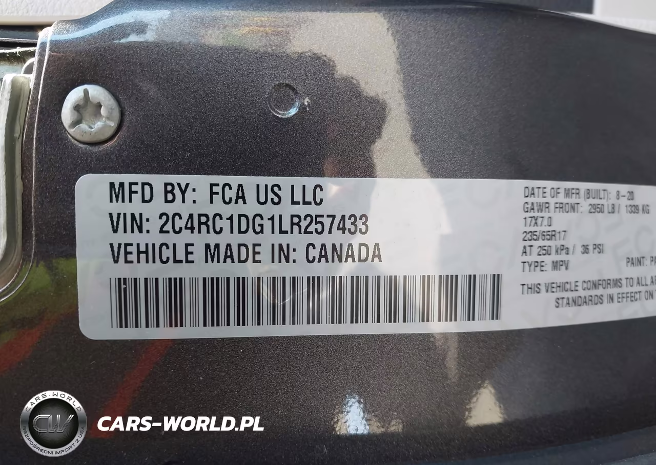 2020 Chrysler Voyager Lxi VIN:2C4RC1DG1LR257433 - 9
