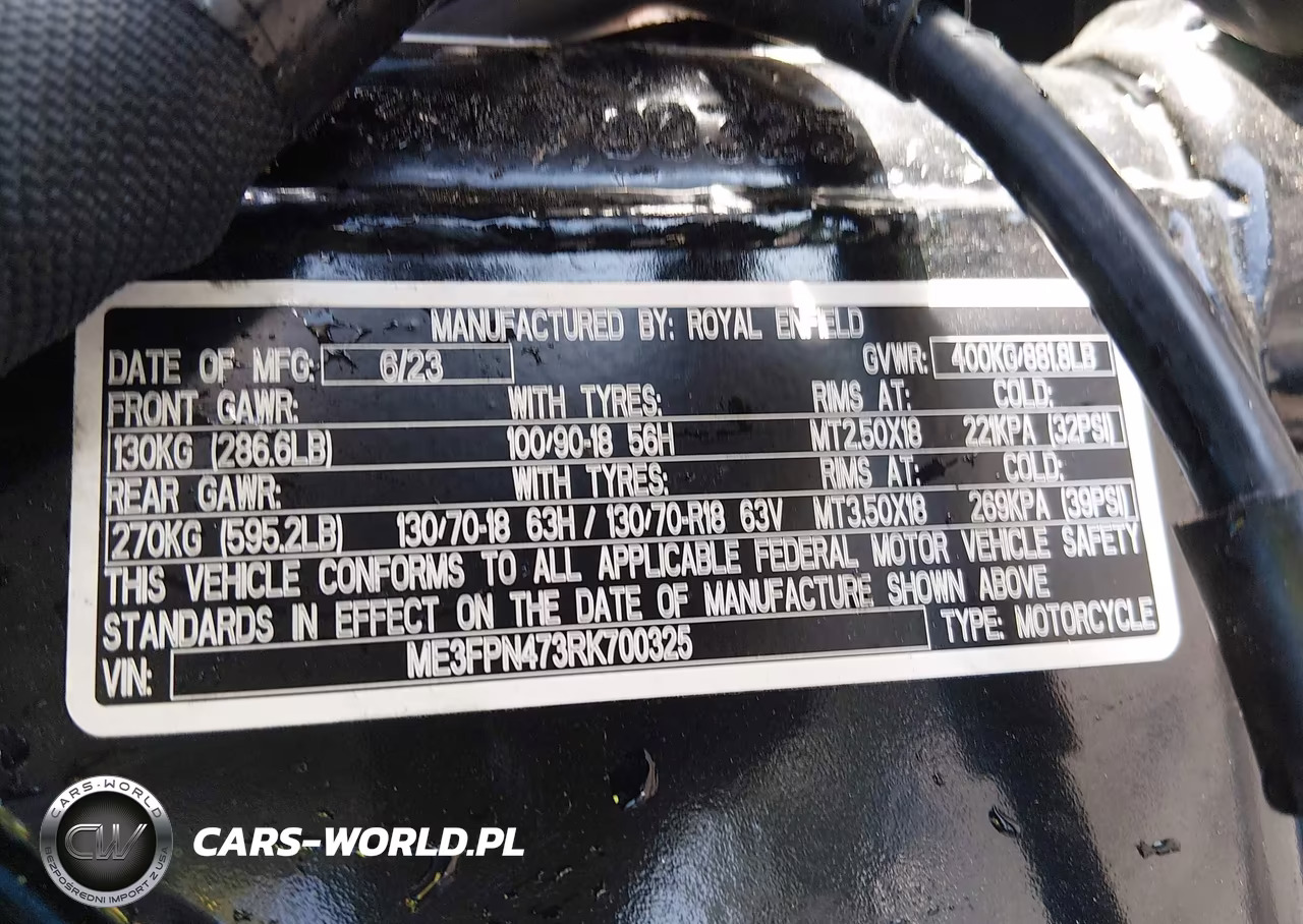 2024 Royal Enfield Motors Int 650 VIN:ME3FPN473RK700325 - 10