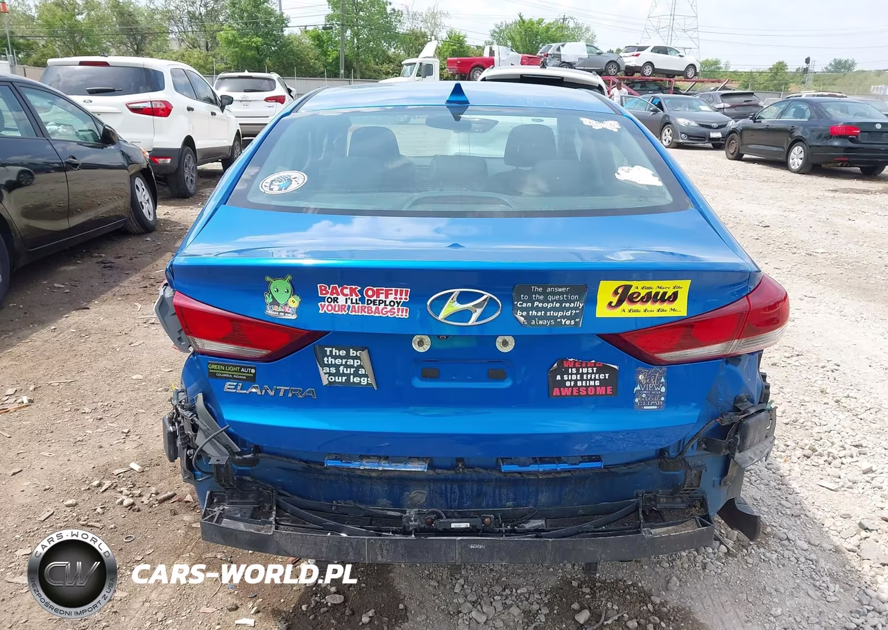 2017 Hyundai Elantra Value Edition VIN:KMHD84LF4HU250214 - 17