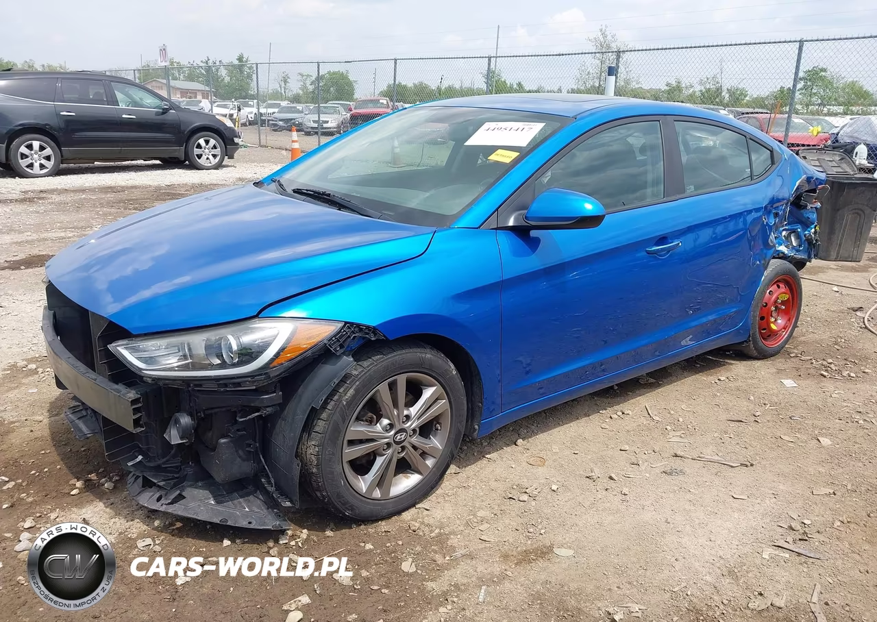 2017 Hyundai Elantra Value Edition VIN:KMHD84LF4HU250214 - 2