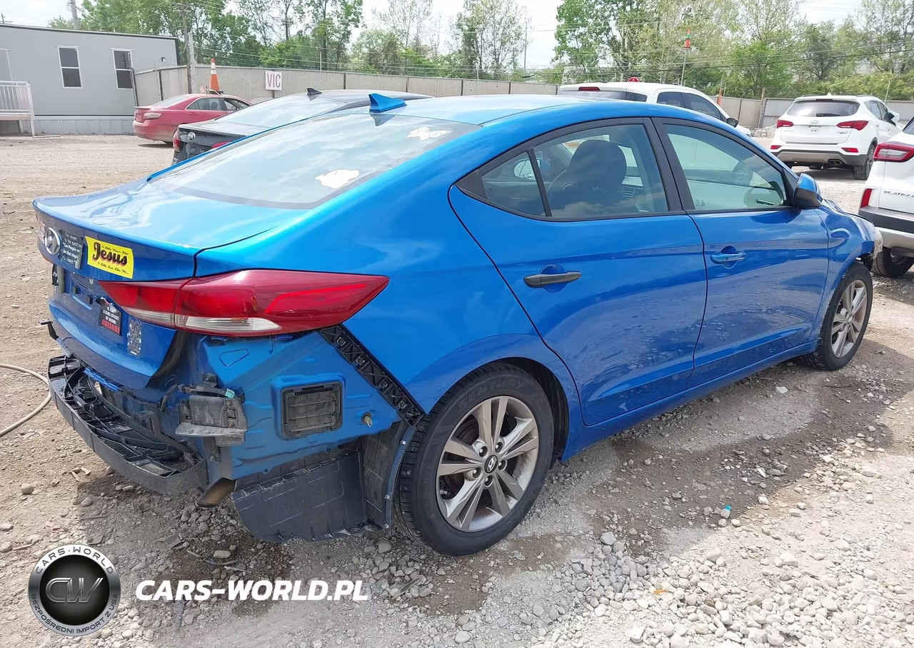 2017 Hyundai Elantra Value Edition VIN:KMHD84LF4HU250214 - 4