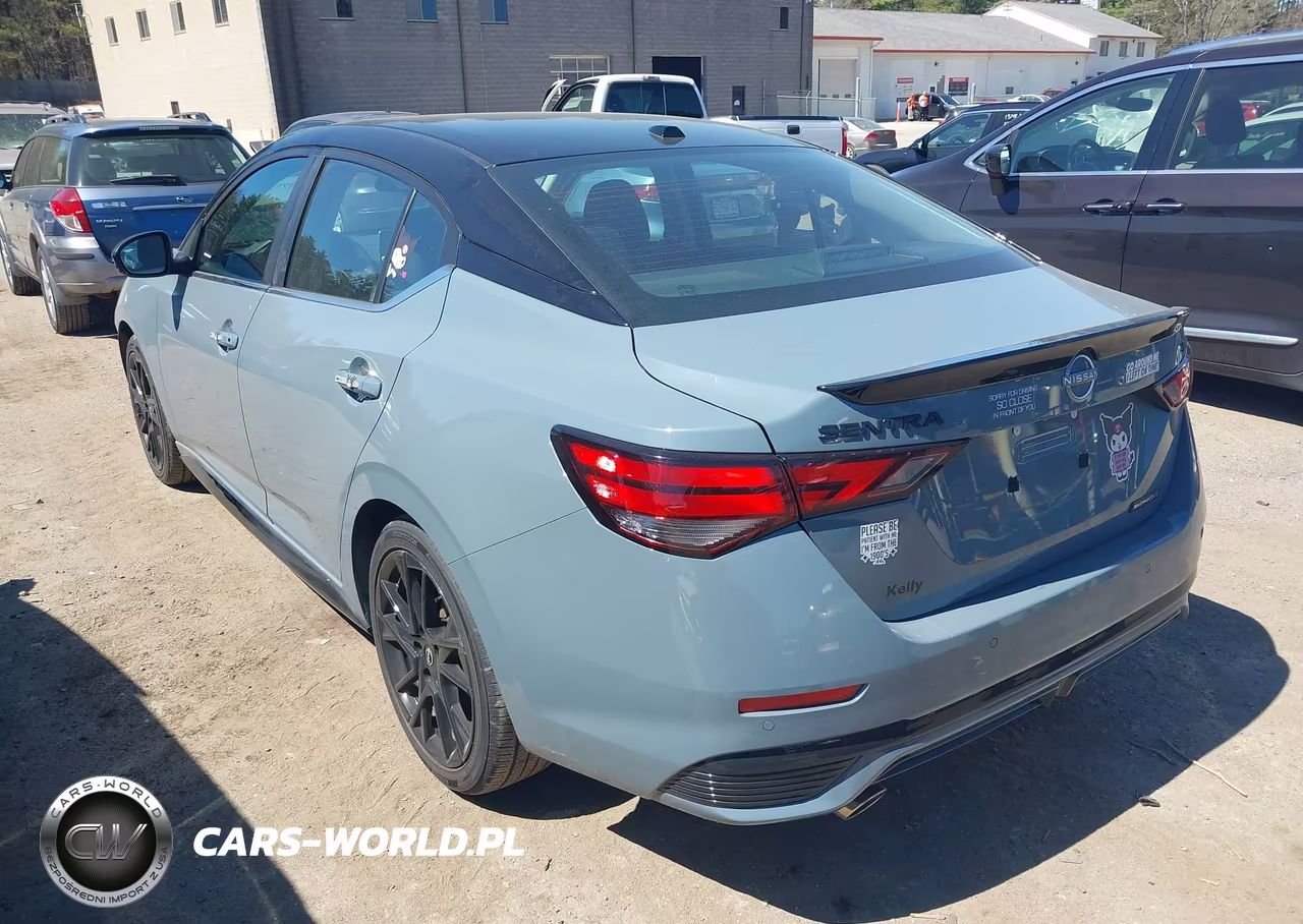 2025 Nissan Sentra Sr VIN:3N1AB8DV9SY374296 - 3