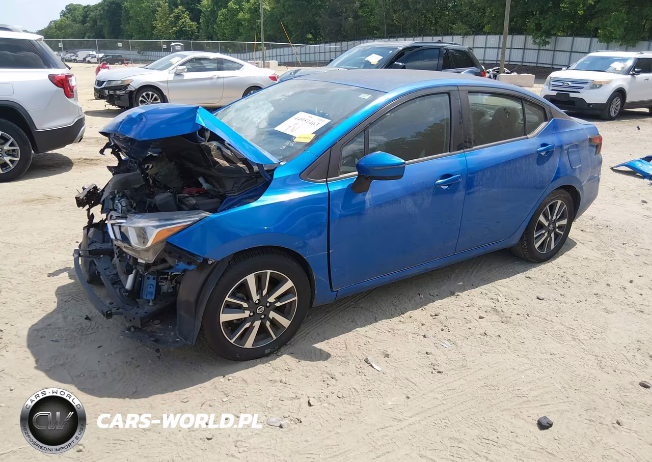 2021 Nissan Versa Sv Xtronic Cvt VIN:3N1CN8EV6ML893949 - 2