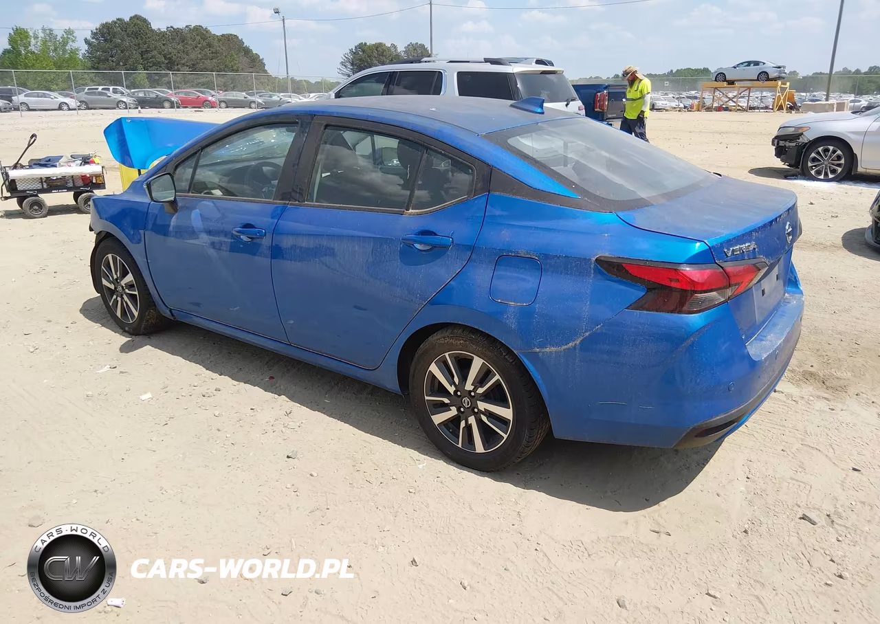 2021 Nissan Versa Sv Xtronic Cvt VIN:3N1CN8EV6ML893949 - 3