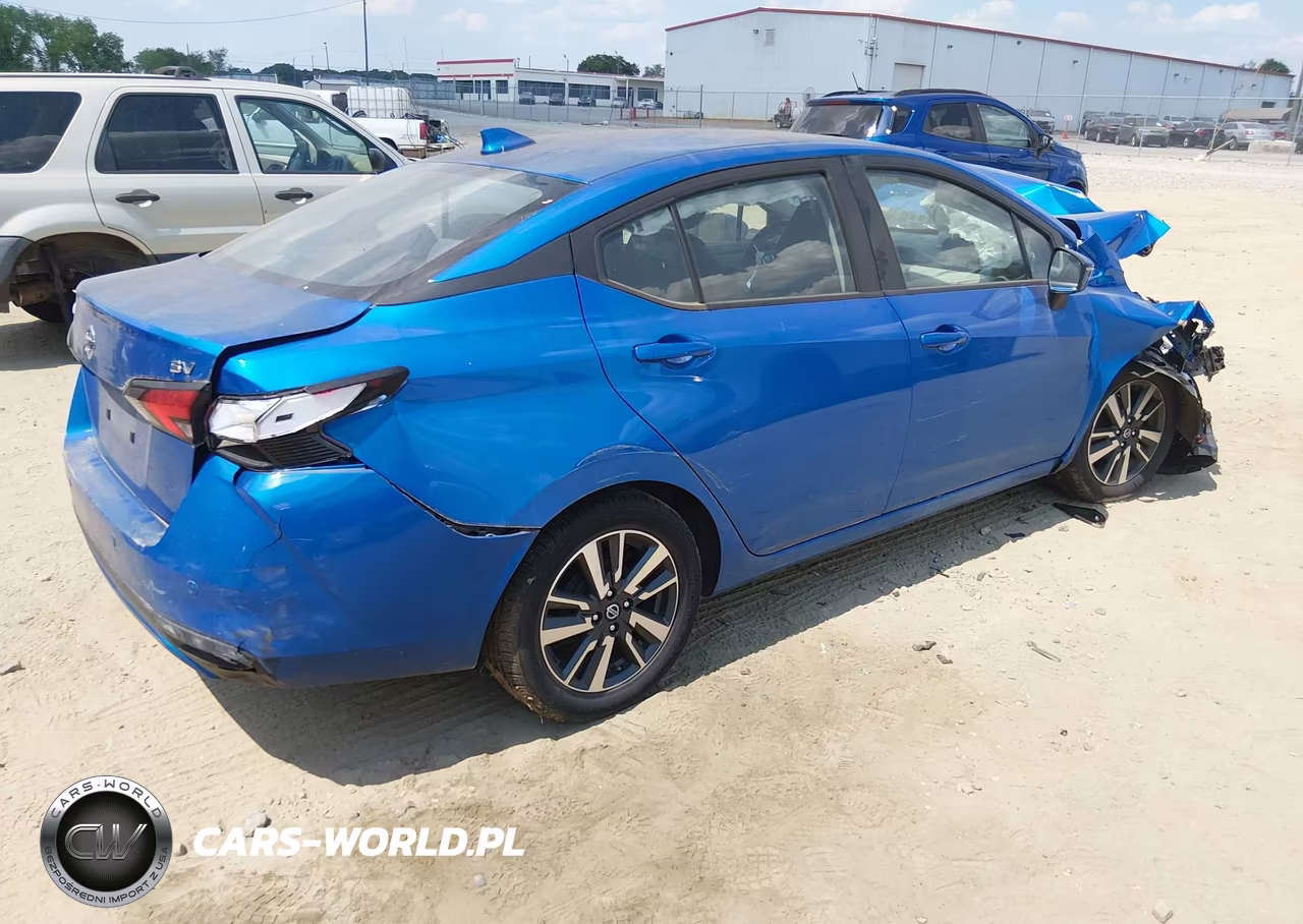 2021 Nissan Versa Sv Xtronic Cvt VIN:3N1CN8EV6ML893949 - 4