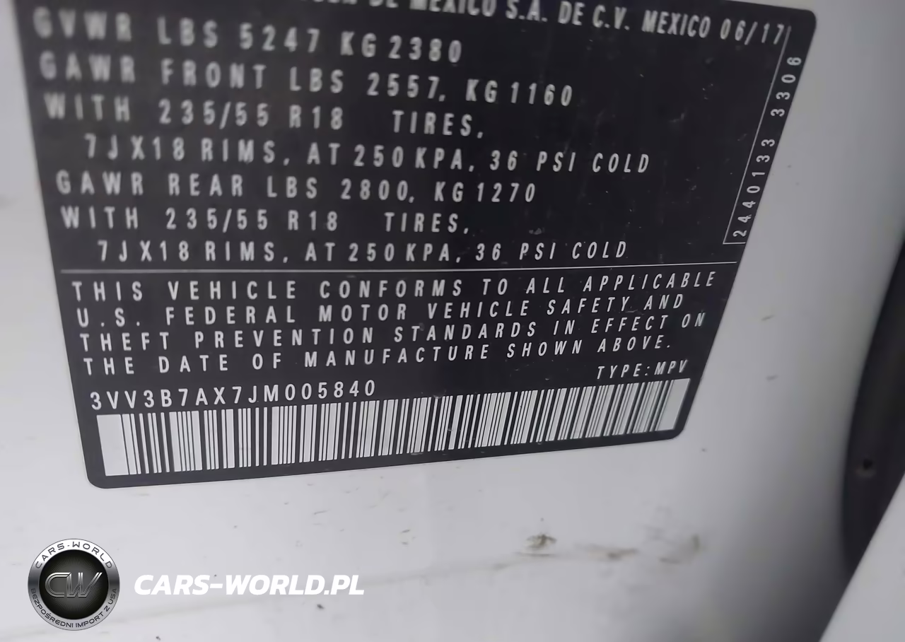 2018 Volkswagen Tiguan 2.0T Se-2.0T Sel VIN:3VV3B7AX7JM005840 - 9