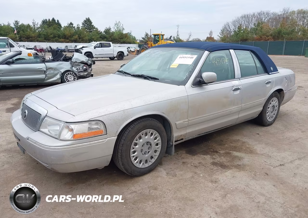 2004 Mercury Grand Marquis Gs VIN:2MEFM74W04X607558 - 2