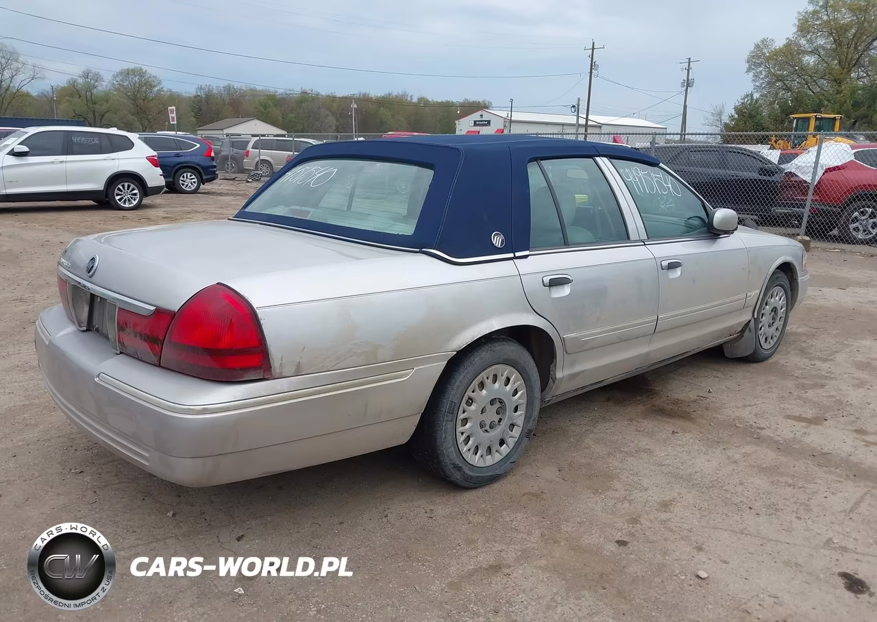 2004 Mercury Grand Marquis Gs VIN:2MEFM74W04X607558 - 4