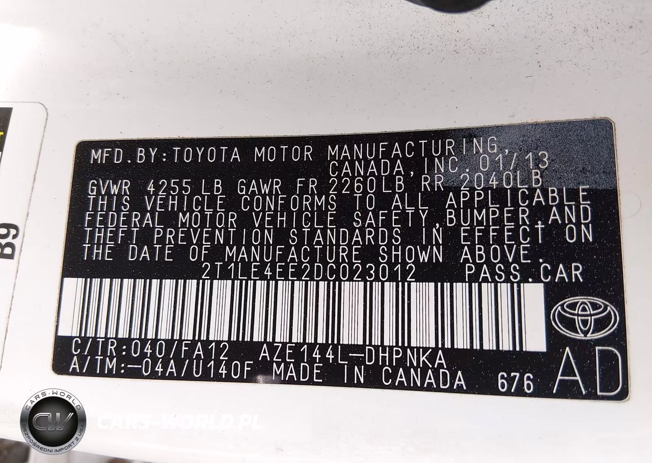 2013 Toyota Matrix S VIN:2T1LE4EE2DC023012 - 9