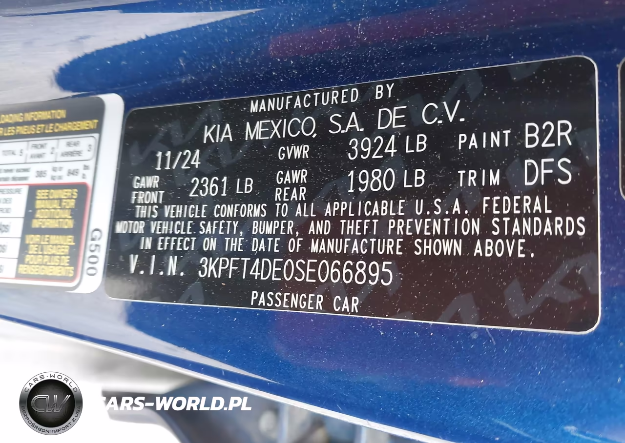 2025 Kia K4 Lxs VIN:3KPFT4DE0SE066895 - 9