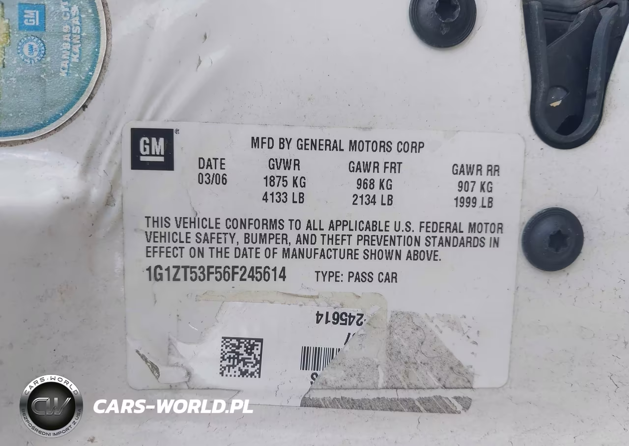 2006 Chevrolet Malibu Lt VIN:1G1ZT53F56F245614 - 9