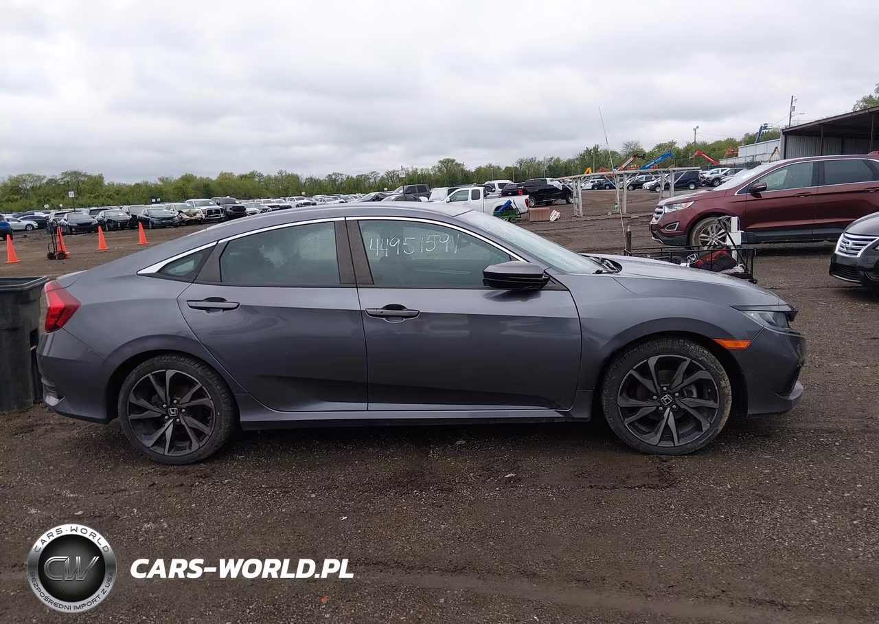 2020 Honda Civic Sport VIN:2HGFC2F82LH529610 - 13