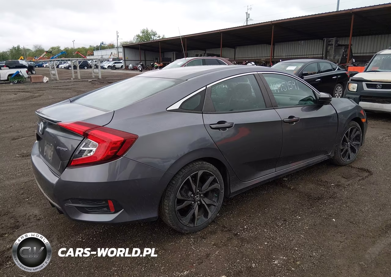 2020 Honda Civic Sport VIN:2HGFC2F82LH529610 - 4