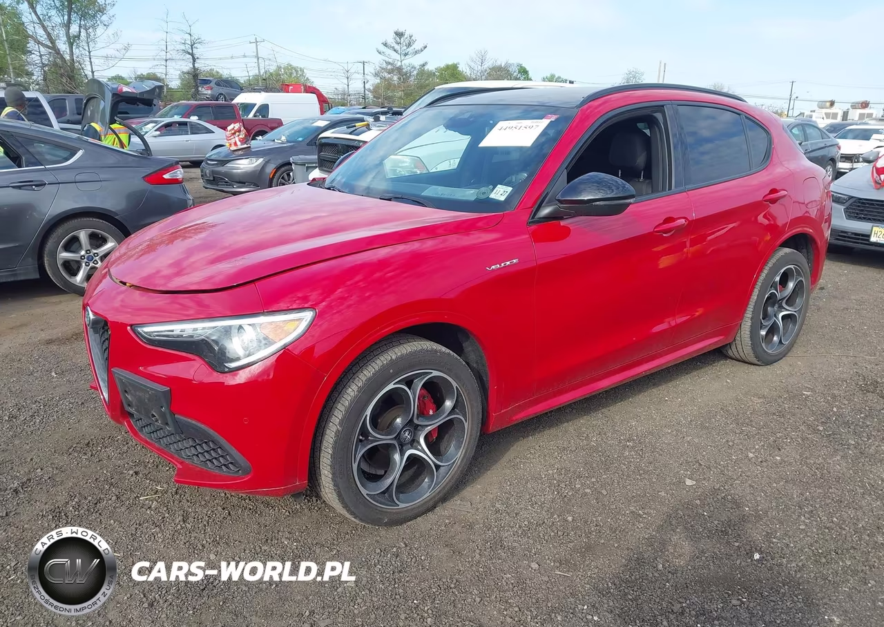 2022 Alfa Romeo Stelvio Veloce Ti Awd VIN:ZASPAKBN6N7D42509 - 2