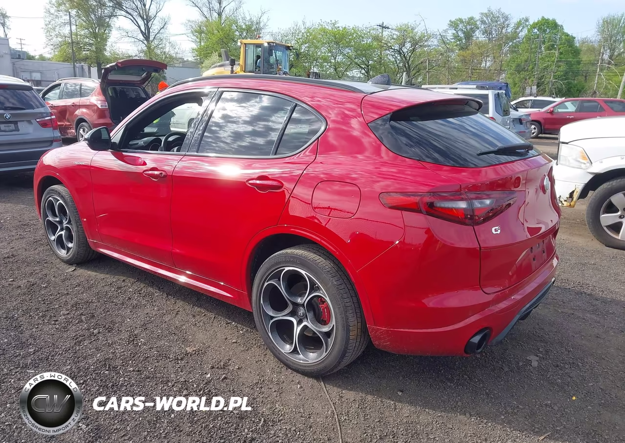 2022 Alfa Romeo Stelvio Veloce Ti Awd VIN:ZASPAKBN6N7D42509 - 3