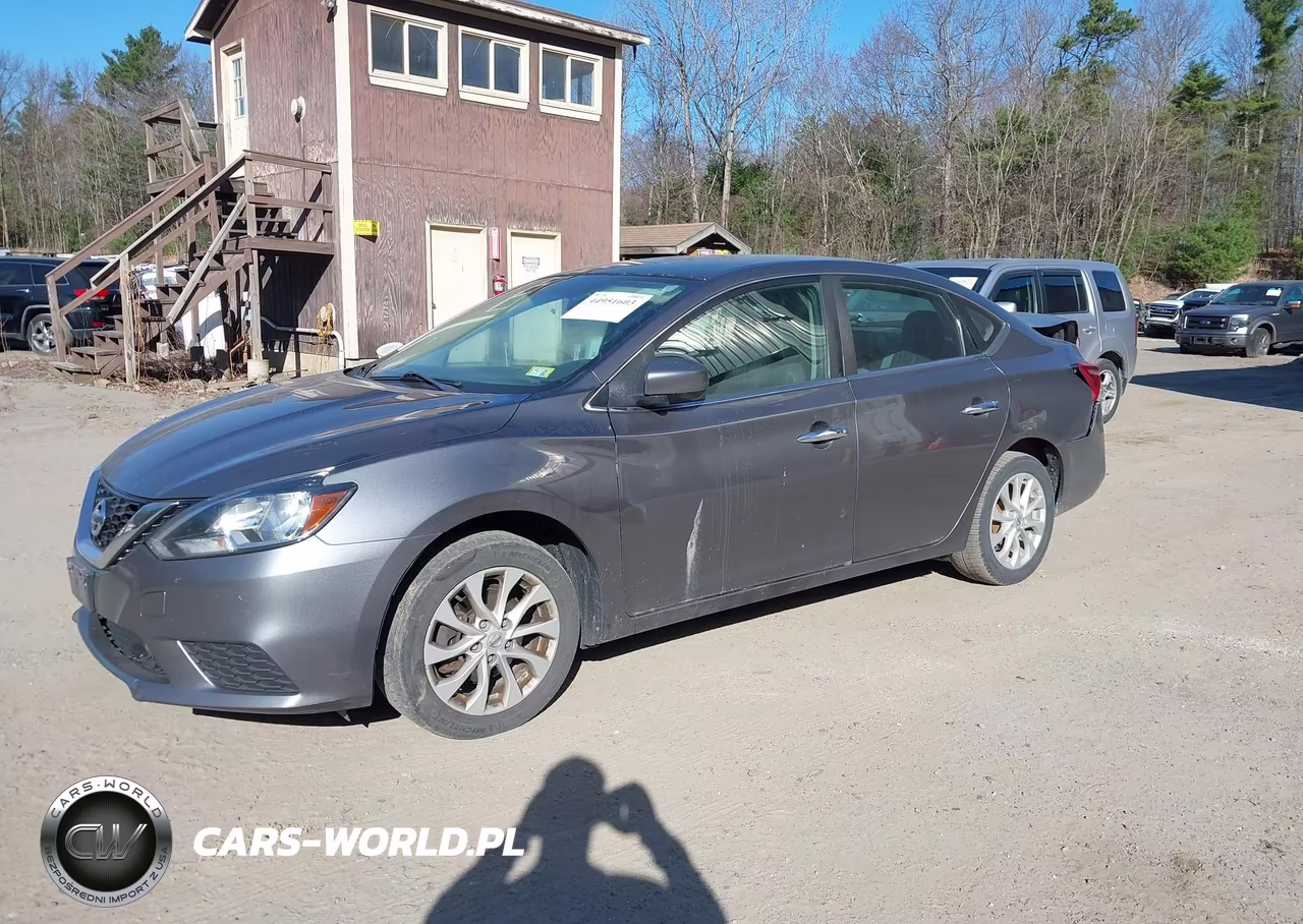 2018 Nissan Sentra Sv VIN:3N1AB7AP5JL634804 - 2