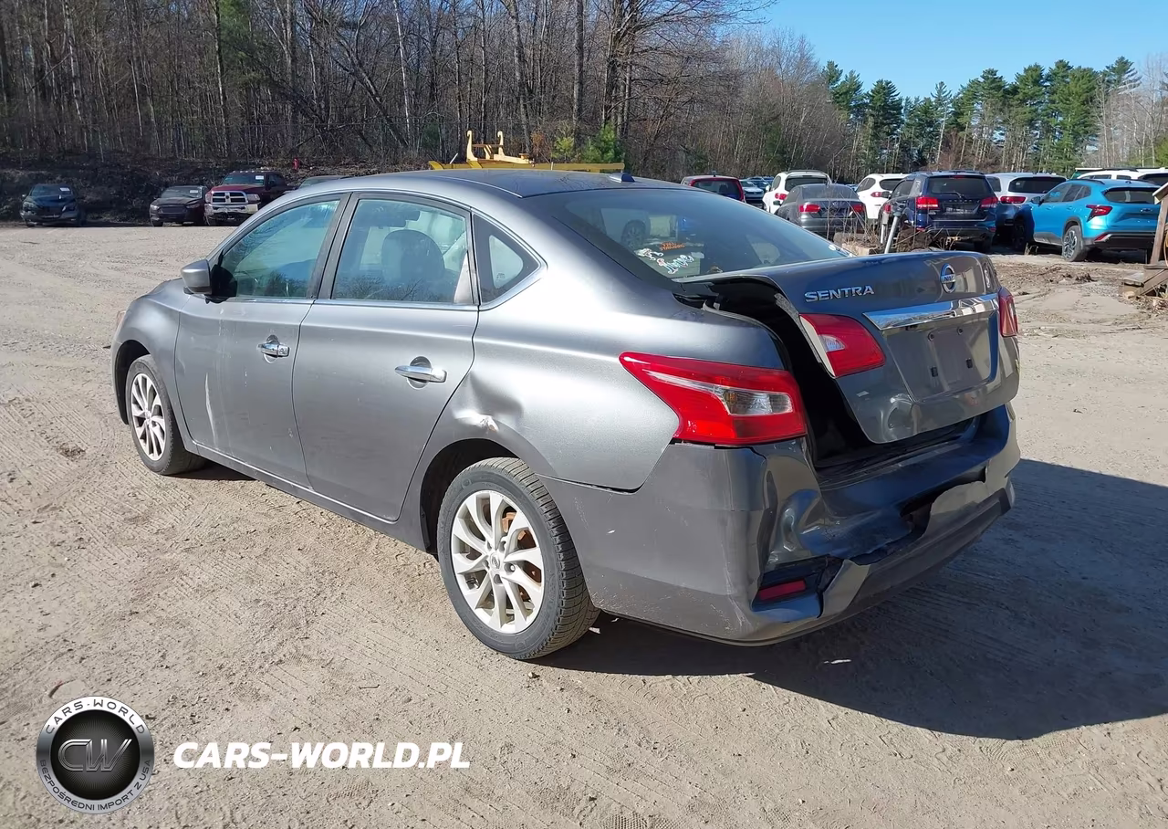 2018 Nissan Sentra Sv VIN:3N1AB7AP5JL634804 - 3
