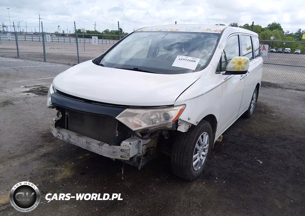 2014 Nissan Quest S VIN:JN8AE2KP2E9100216 - 2