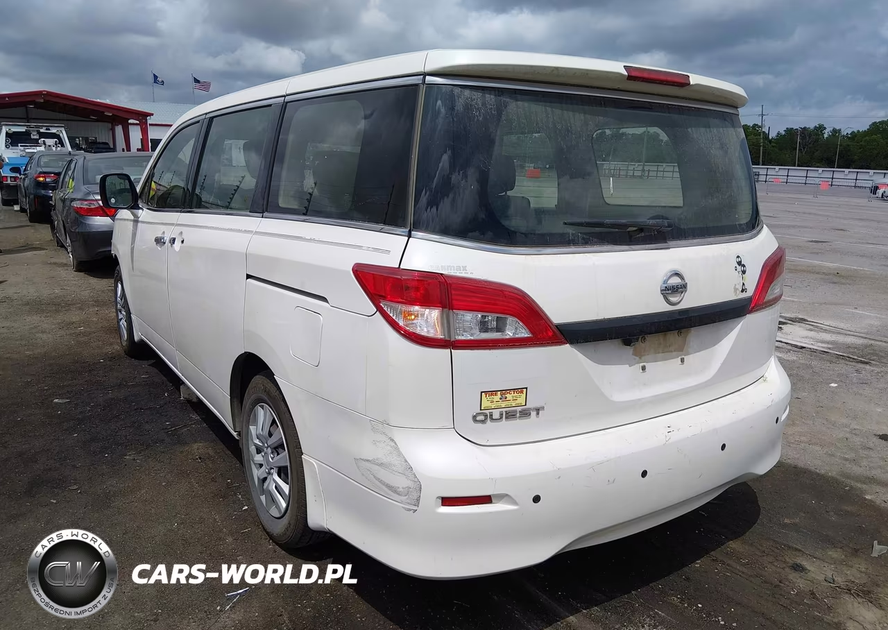 2014 Nissan Quest S VIN:JN8AE2KP2E9100216 - 3