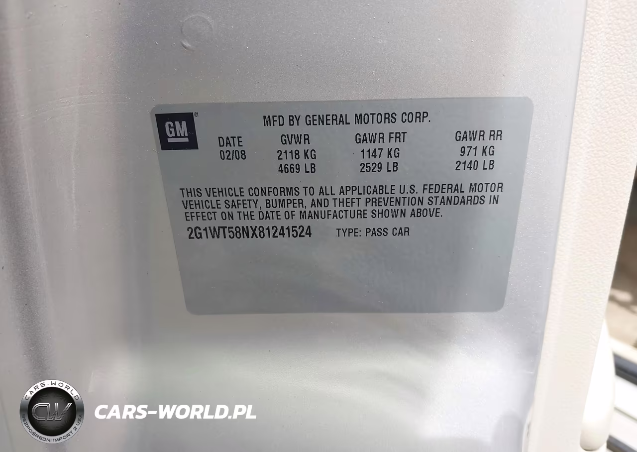 2008 Chevrolet Impala Lt VIN:2G1WT58NX81241524 - 9