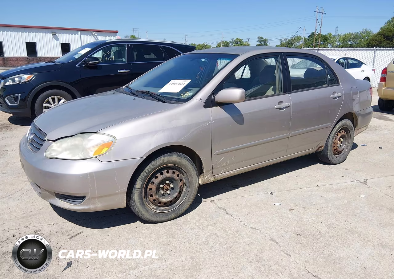 2003 Toyota Corolla Le VIN:1NXBR32E53Z070059 - 2
