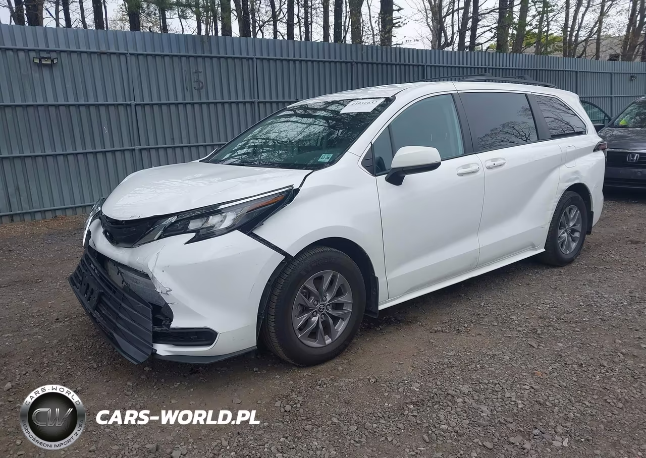 2023 Toyota Sienna Le VIN:5TDKRKEC0PS143843 - 2