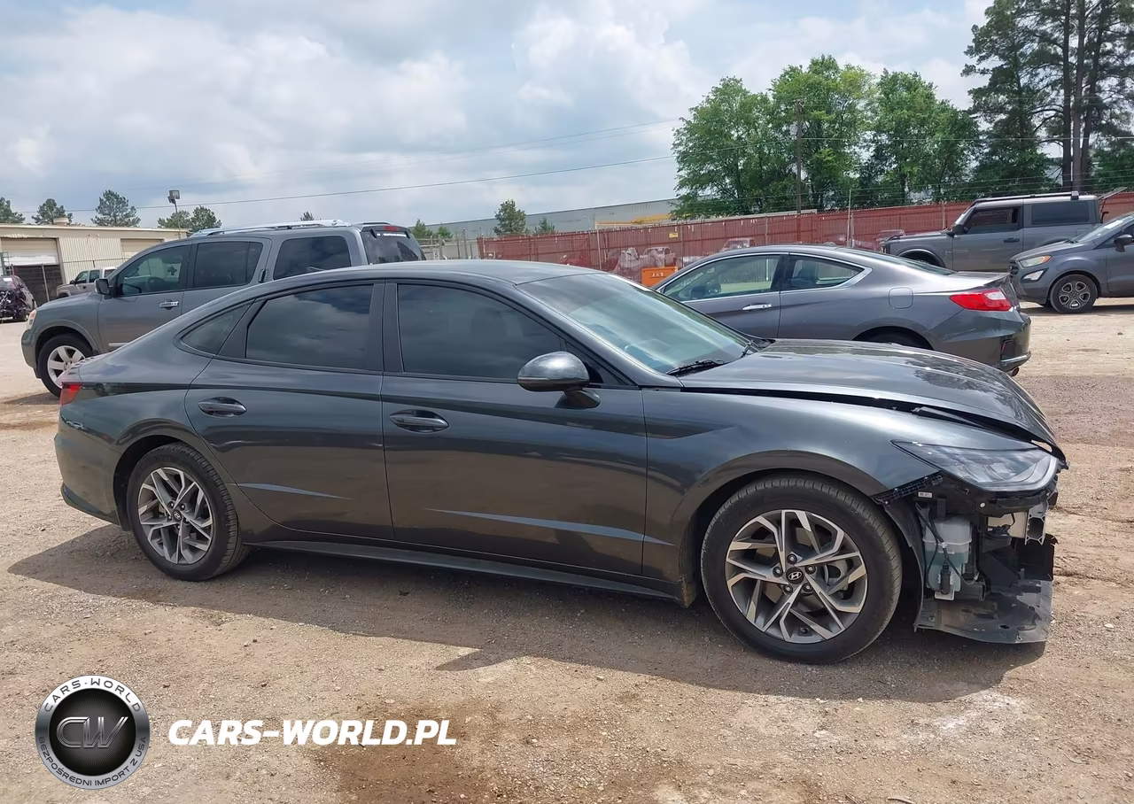2022 Hyundai Sonata Sel VIN:KMHL64JAXNA245105 - 14