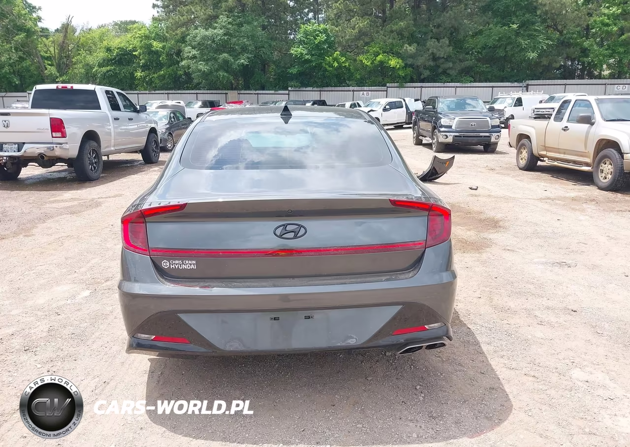 2022 Hyundai Sonata Sel VIN:KMHL64JAXNA245105 - 17