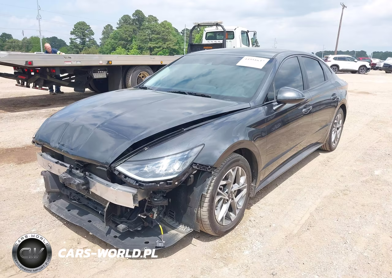 2022 Hyundai Sonata Sel VIN:KMHL64JAXNA245105 - 2