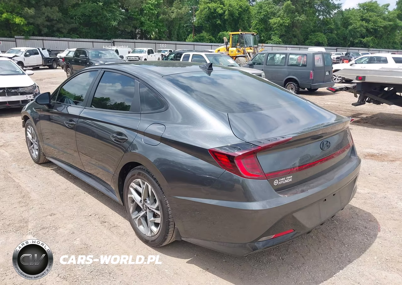2022 Hyundai Sonata Sel VIN:KMHL64JAXNA245105 - 3