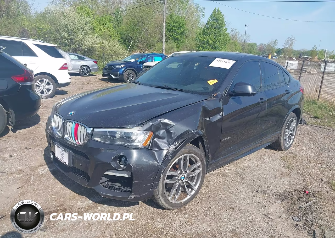 2016 BMW X4 xDrive35I VIN:5UXXW5C55G0N92733 - 2