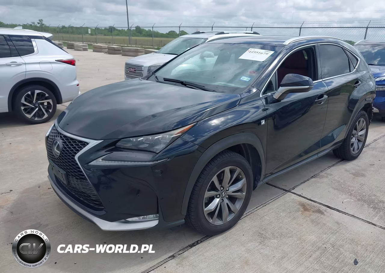 2016 Lexus Nx 200T F Sport VIN:JTJYARBZ7G2049126 - 2