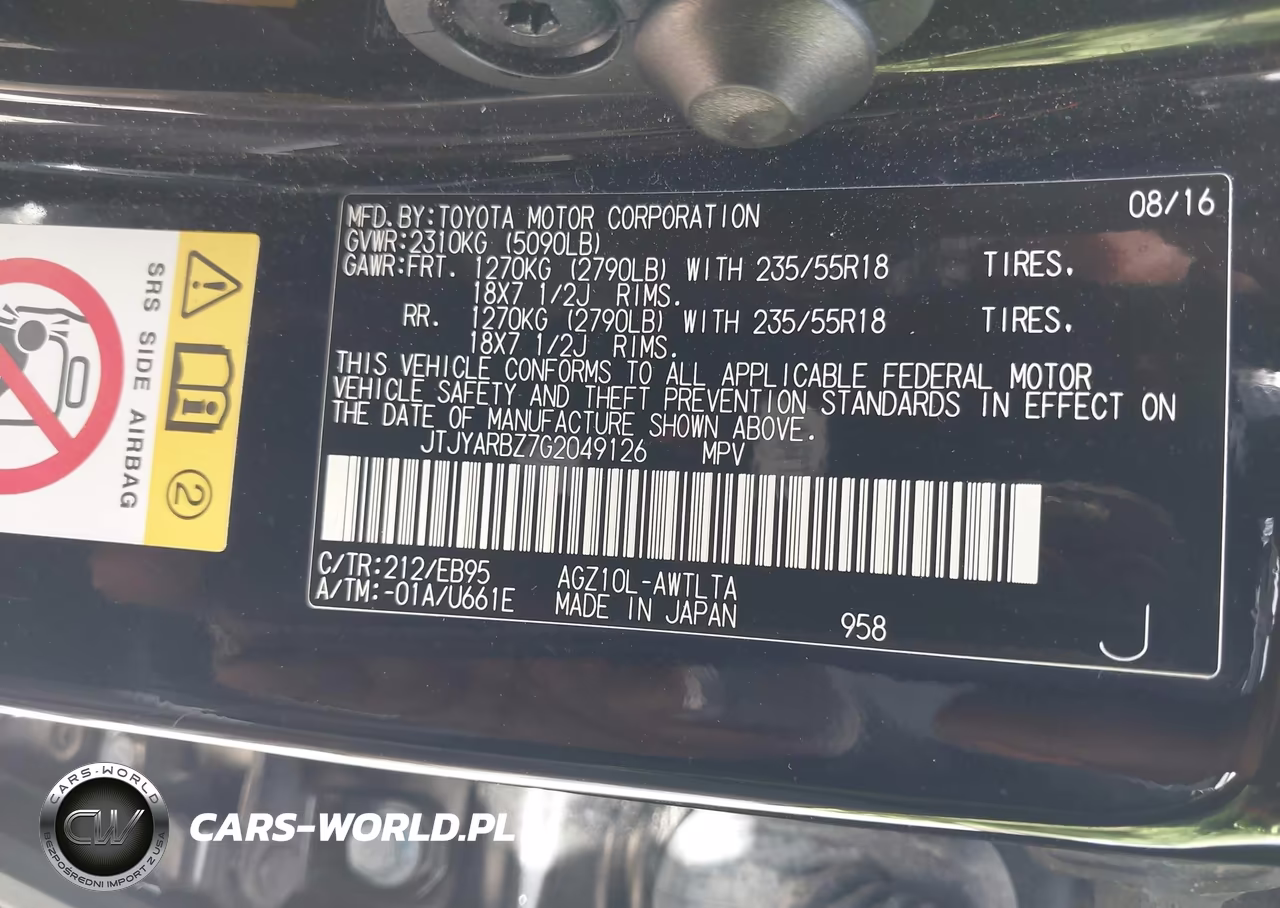 2016 Lexus Nx 200T F Sport VIN:JTJYARBZ7G2049126 - 9