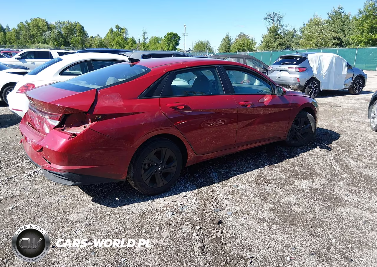 2023 Hyundai Elantra Sel VIN:KMHLM4AG4PU520530 - 4