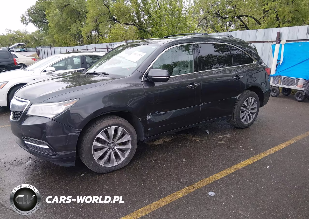2015 Acura Mdx Technology Package VIN:5FRYD4H46FB004181 - 2