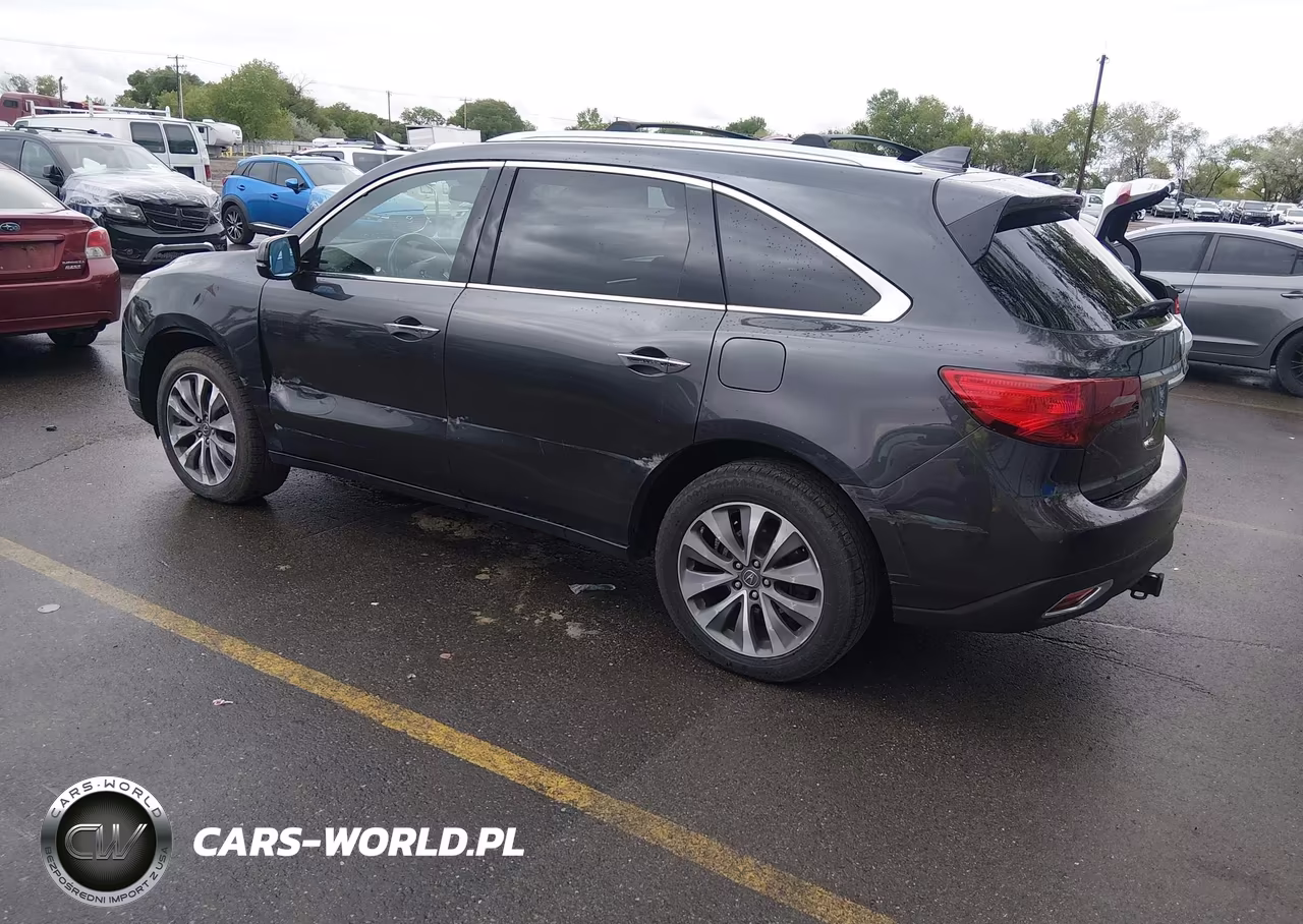 2015 Acura Mdx Technology Package VIN:5FRYD4H46FB004181 - 3