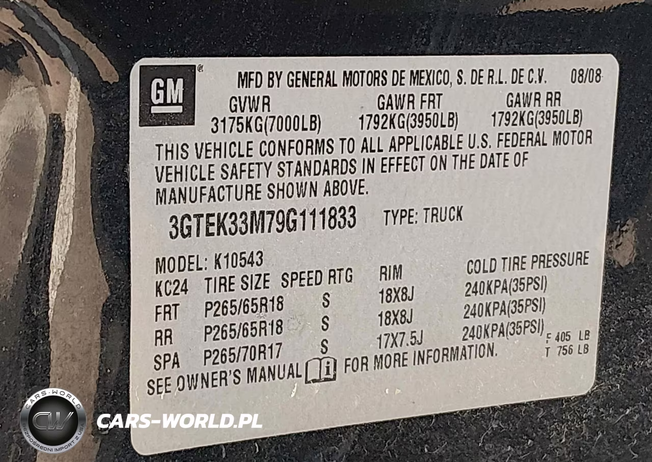 2009 GMC Sierra 1500 Slt VIN:3GTEK33M79G111833 - 9
