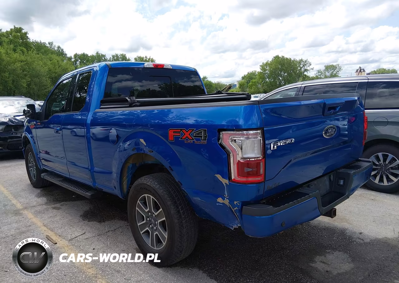2015 Ford F-150 Lariat VIN:1FTFX1EG5FKE16933 - 3